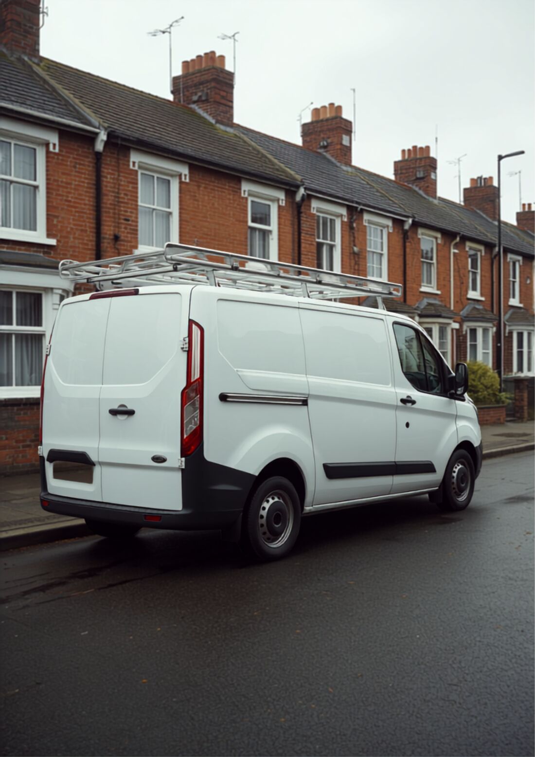Coastal Crown van on a Portslade street