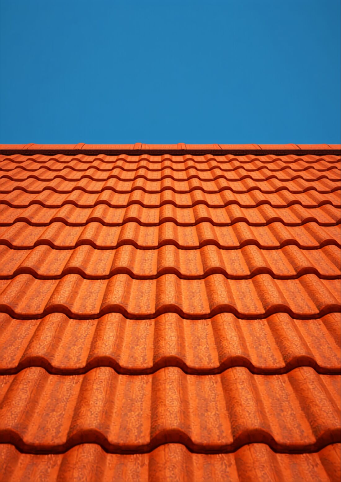 New red clay tile roof in Chapel Allerton